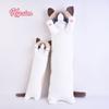 New Long Cat Series Plush Toy Doll Throw Pillow Sleeping Cute Large Cushion
