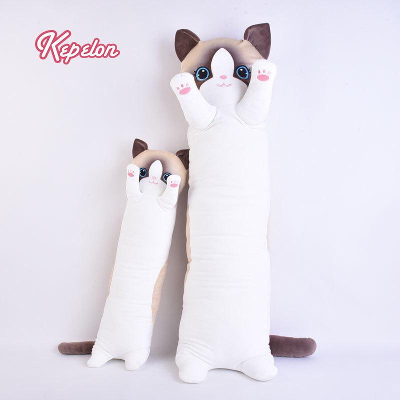 New Long Cat Series Plush Toy Doll Throw Pillow Sleeping Cute Large Cushion