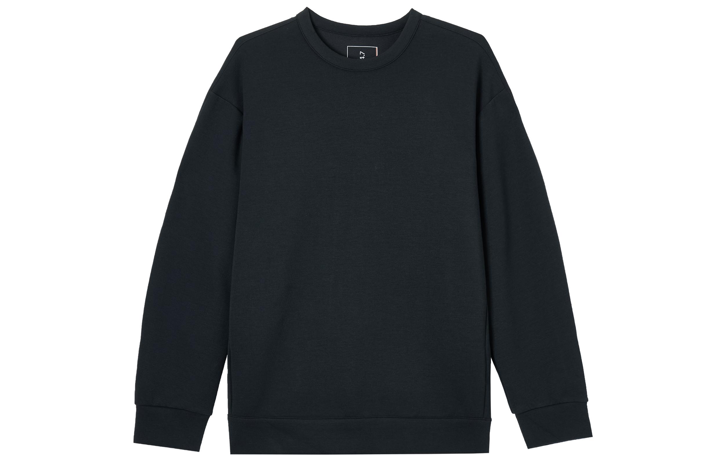 Nike Dri Fit Sweatshirt Men s Black/Dark Smoke Gray HQ6965-010 L
