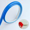 1M Self-adhesive PVC Wall Edge Strip Wall Waist Line Sticker Soft Anti-collision Semi-circular Waterproof Trim Line Skirting