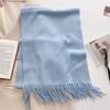 Winter Wool Shawl Scarves Wrap  Design Cashmere Scarf Women Warm Fashion Pashmina Femal Neckerchief Echarpe Bandana
