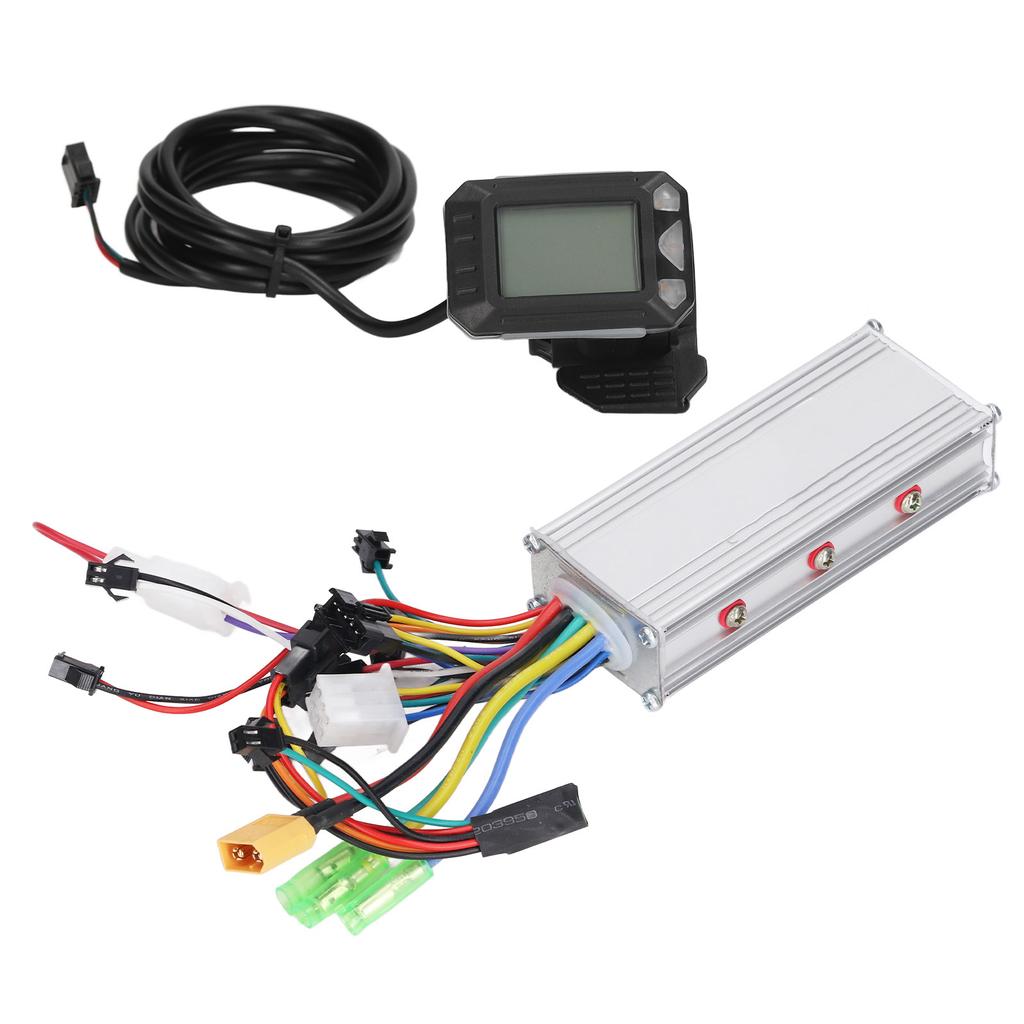 Brushless Controller Kit 36V 48V 500W Electric Motor Controller LCD Display Kit for Electric Scooter Electric Bike