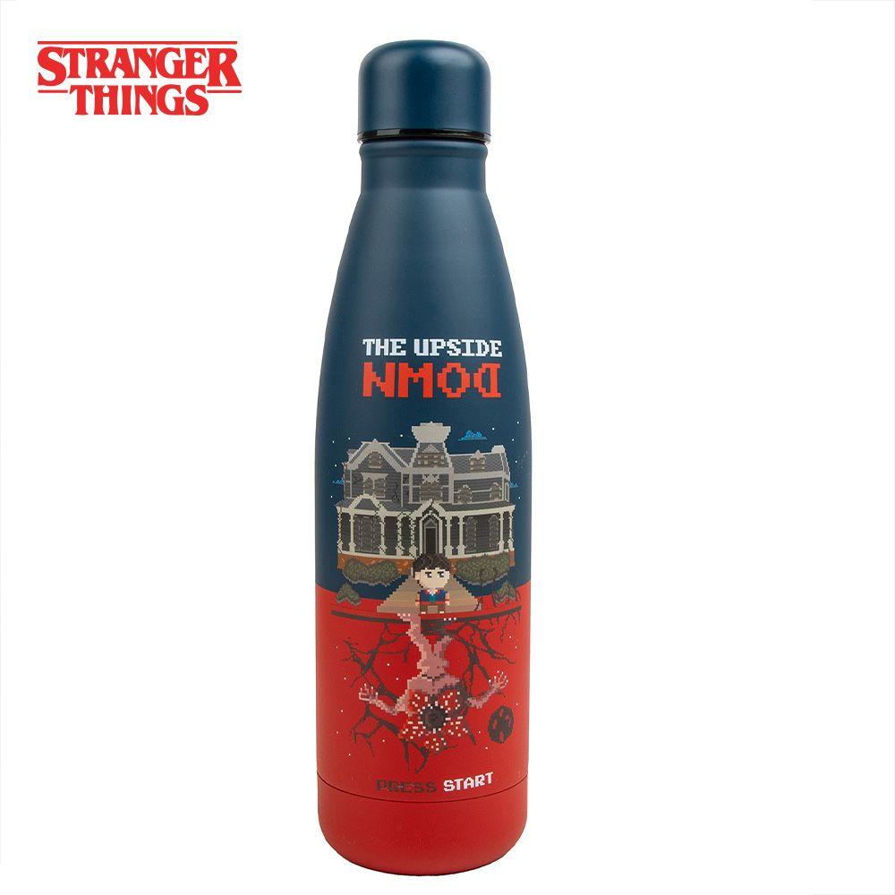 1PC Stranger Things Officially Licensed Hellfire Club Insulated Water Bottle Stainless Steel Large Capacity Lightweight Portable