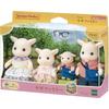 Sylvanian Families Goat Family Doll Set with ST Mark Certification for Ages 3 and Up Toy for Dollhouse