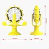 Dog Toys Cat Feeding Interactive Wheel Toys Pet Leaking Food Training Ball Slow Dog Cat Feeder Funny Dog Wheel Interactive Toy