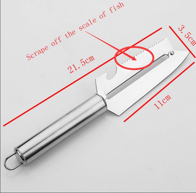 Stainless steel fish scale kitchen Knives knife set sharpener chef knife Paring Cooking Tool Sharp Handle Vegetable Fruit Cutter