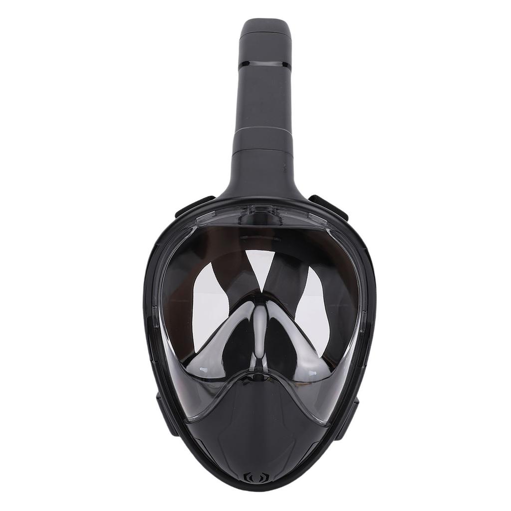 Snorkel Face Cover 180 Degree Panoramic View Anti Fog Splashproof Silicone Full Dry Breathing Snorkeling Face Guard