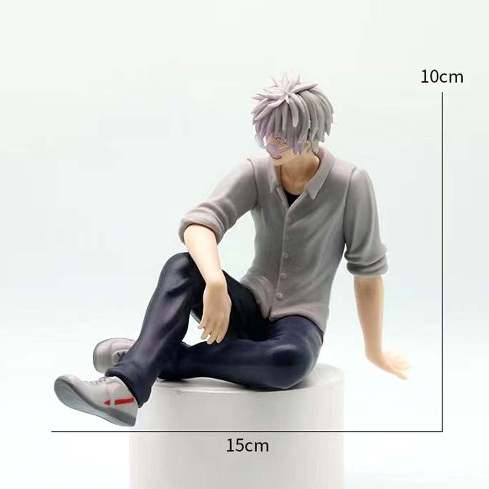 Jujutsu Kaisen Mini Figures Satoru Gojo Figure Action Geto Suguru Figurine Q Version Anime Model PVC Collection Toys Statue