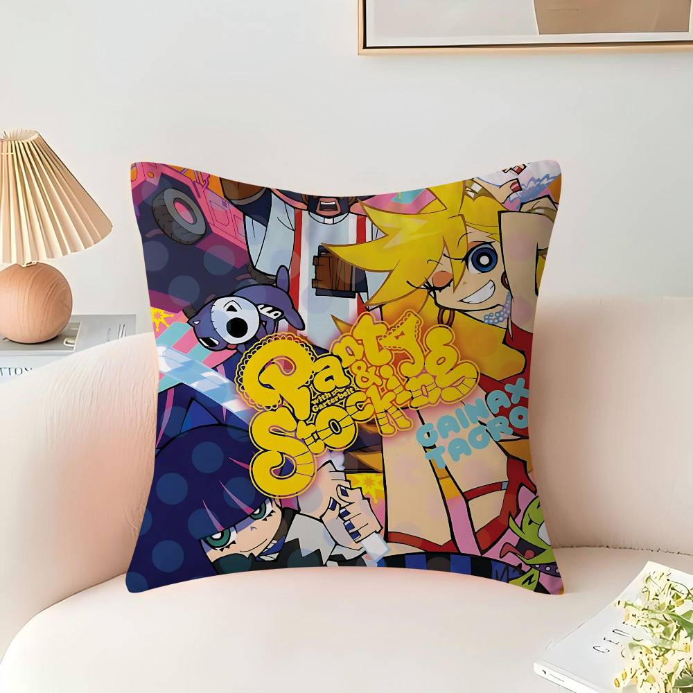Cartoon P-Panty-Stocking Kissenbezug 30x50 Polyester Sofakissen Dekorative Wurfkissen Heimdekoration Kissenbezug