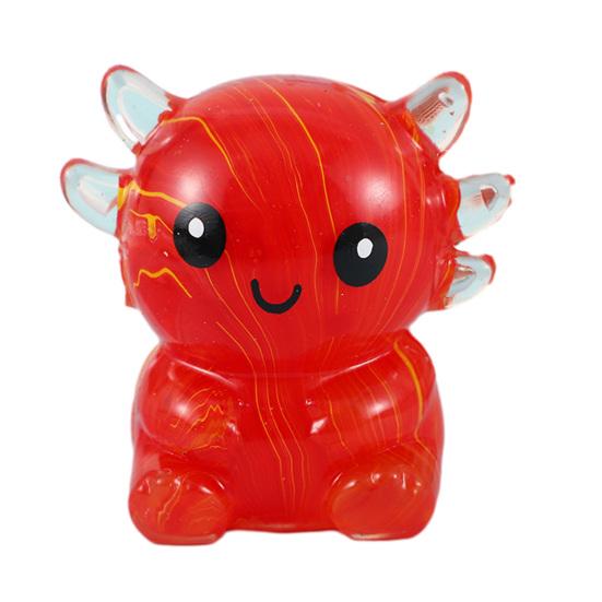

Salamander Squeeze Toy, Slow Rising Toy, Soft Cute Animal Fidget Toy, Portable Slow Rebound Stress Balls Home Office Sensory Gifts for Adults Anxiety B