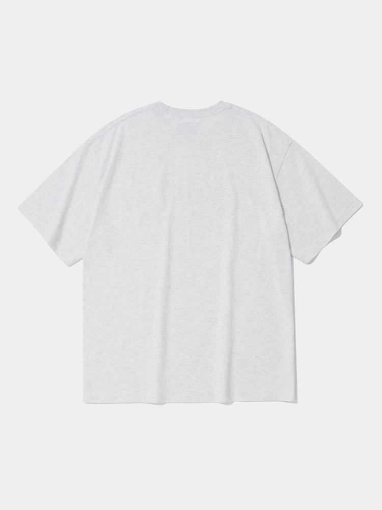 COLUMBIA UNIVERSITY Cu 1754 Arch Logo S/S T-Shirts L Grey
