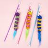 Simulated Plush Caterpillar Cat Toy, Interactive Self-entertainment, Fun, Cat Teasing Tool, Pet Supplies, Elastic Rope Cat Teasing Stick