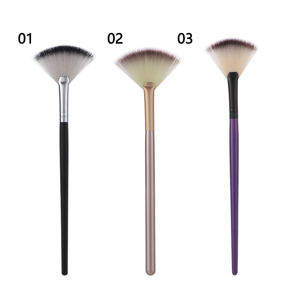 High Quality Makeup Tool Facial Makeup Brush Fan Brushes Professional Powder Brush