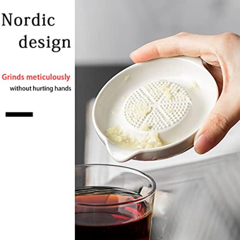 Compact Design Porcelain Grater Dishwasher Safe Easy To Clean