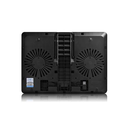 Deepcool | U-Pal | Notebook stand-cooler up to 19" | Black