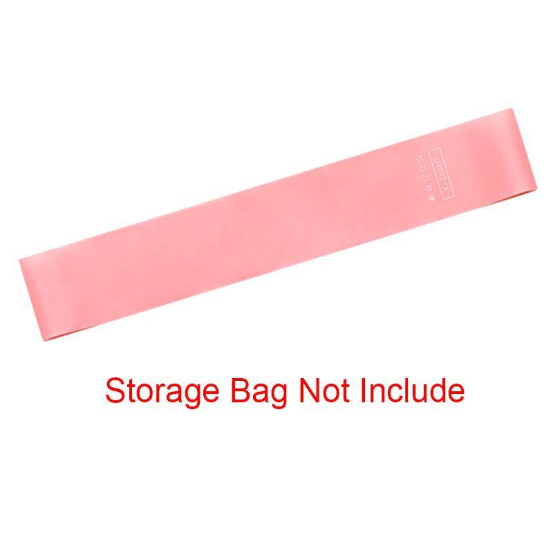 Premium Latex Gym Widerstandsbänder Set für Fitness und Physio in eleganten Rosatönen