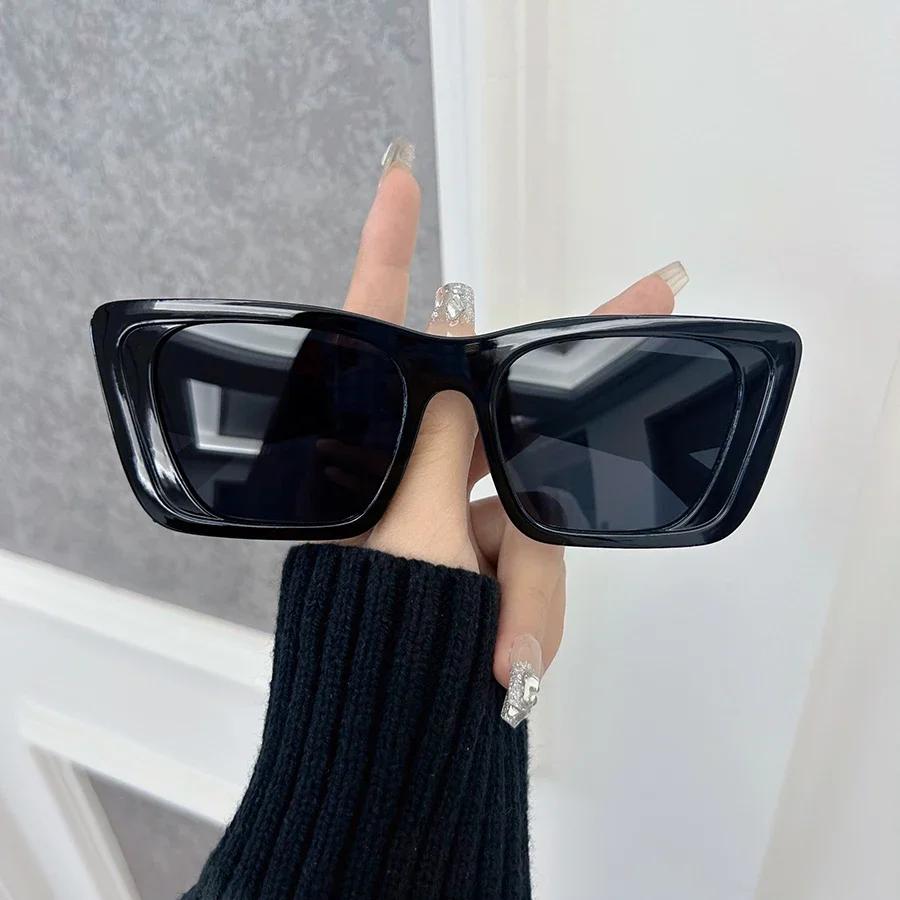 Cat Eye Retro Sunglasses Women Men Fashion Vintage Sun Glasses Female Male Frame Personality Mirror Travel Punk