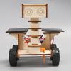 Science Experiment DIY Solar Lunar Rover Lunar Exploration Mars Rover Education Frontier Children's Handmade Science And Technology Small Production