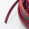 16ft Car Interior Door Gap Edge Line Molding Trim Strip Decorate Red Accessories