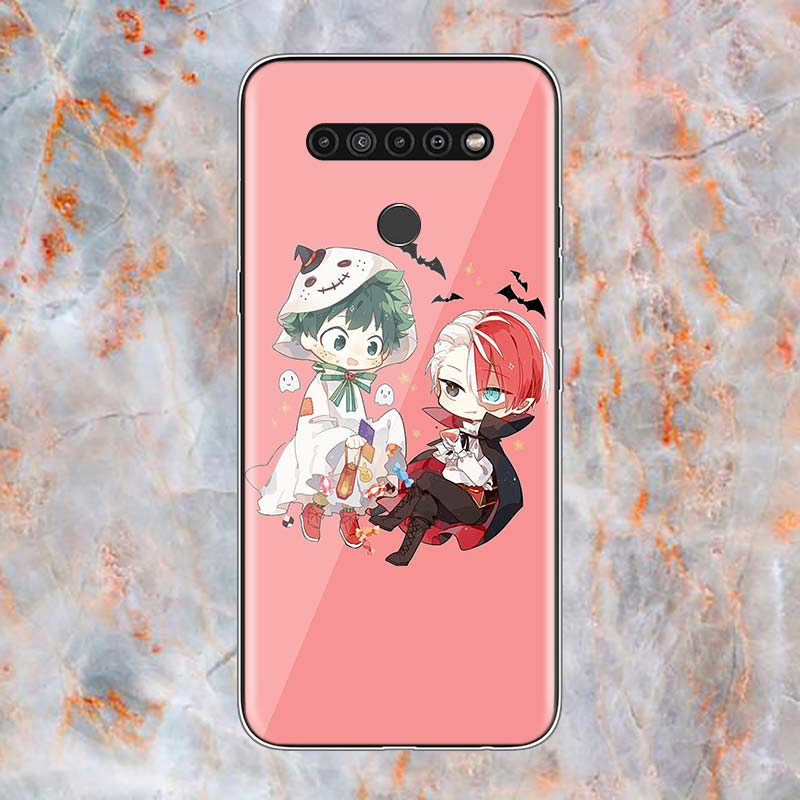 My Hero Academia Anime For LG W30 W10 V50S V50 V40 V30 K50S K40S K30 K20 Q60 Q8 Q7 Q6 G8S G8X G7 G6 ThinQ Phone Case