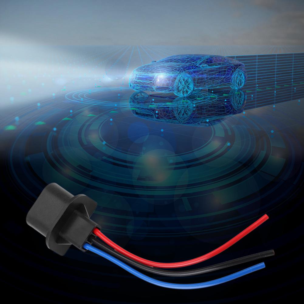 Headlamp Wiring Adapter Socket Harness Male Head with Cable