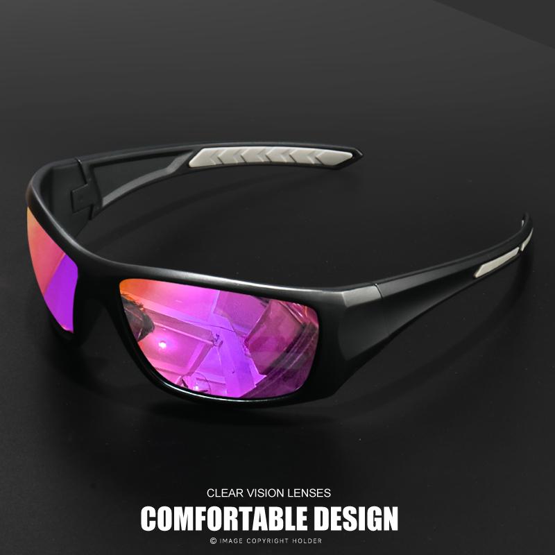 1pc/3pc Unisex Polarized Sports Sunglasses - Indestructible Frame UV400 Protection Ideal for Cycling Fishing Running 7