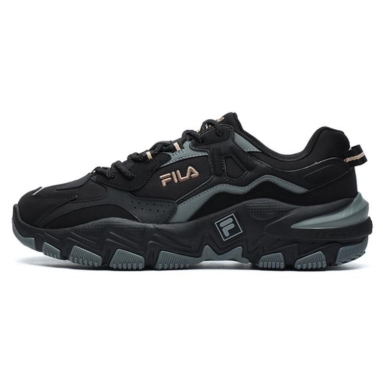 New FILA 2 Running Sneakers 'Black Grey' F12M216132FBM