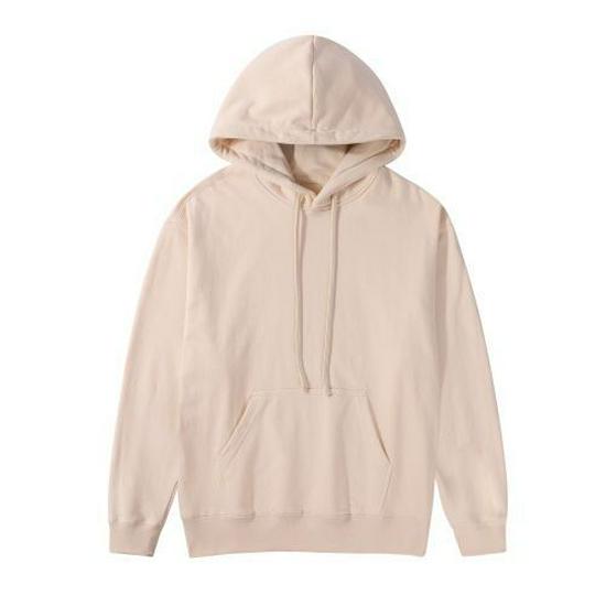 Bluza z bawełny szczotkowanej z pętelką 370g, Logo na zamówienie, Styl amerykański, Luźny krój, Długi rękaw, Wyprzedaż jesienno-zimowa.