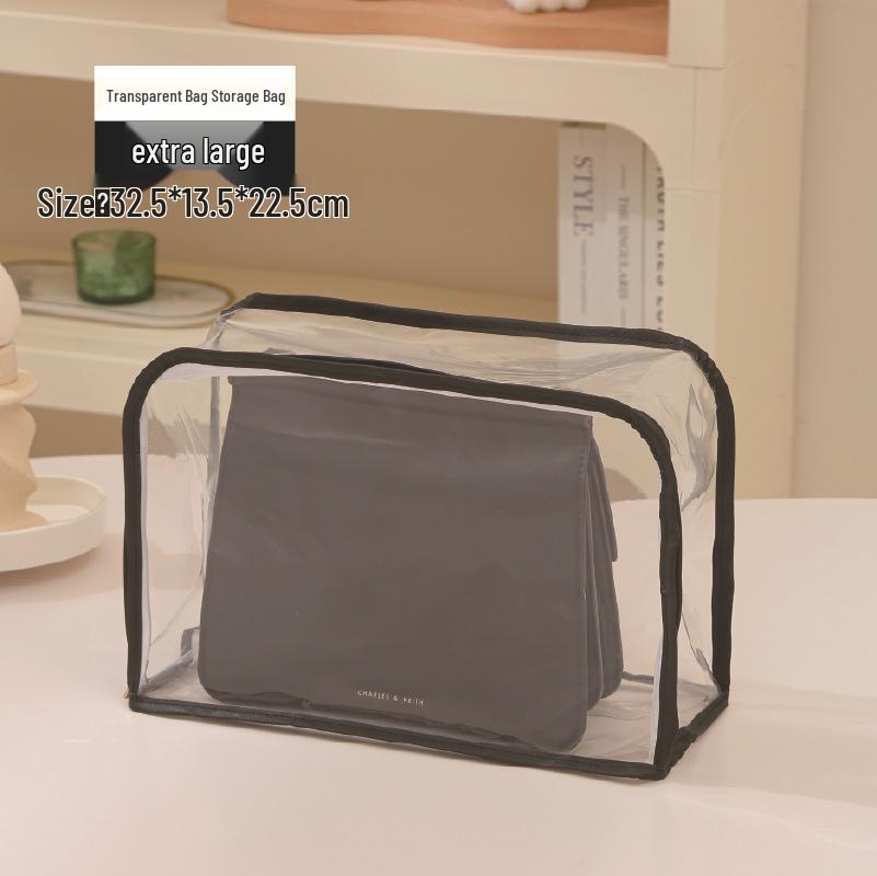 Luxury Transparent Waterproof Handbag Storage Bag with EVA Moisture Protection