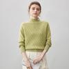Komom Boca Women's Cable Knit Cashmere Sweater