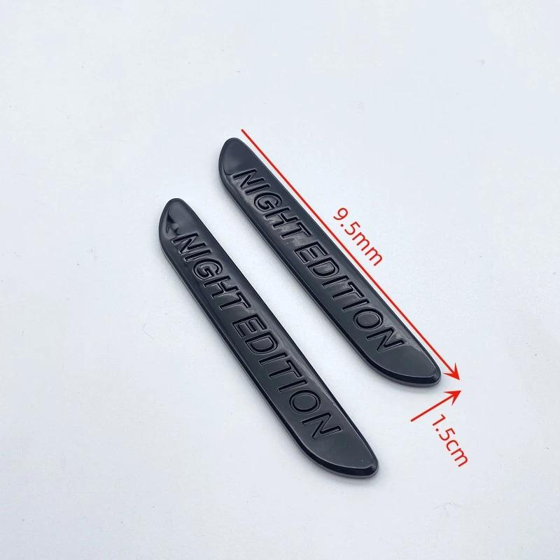 3D Letters V260L V220d V250d V300d NIGHT EDITION Emblem for Mercedes Benz V W447 Car Fender Badge Trunk Nameplate Logo Sticker