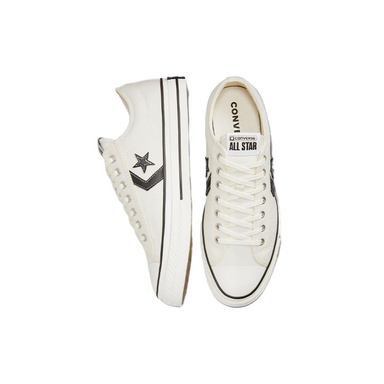 Converse Star Player 76 Vintage White Black Unisex Sneakers A01608C