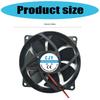 Powerful 90mm Computer Cooling Fan For Gaming PC Servers Heat Dissipation Computer Router CPU Cabinet Accessories