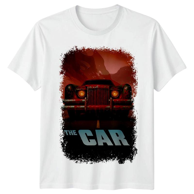 Samochód (1977) Koszulka Unisex inspirowana plakatem filmowym Retro 80s Tee