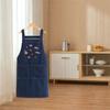 Fashion Retro Apron Artistic Design Korean Workwear Apron Simple Cowboy Apron  Men's and Women's