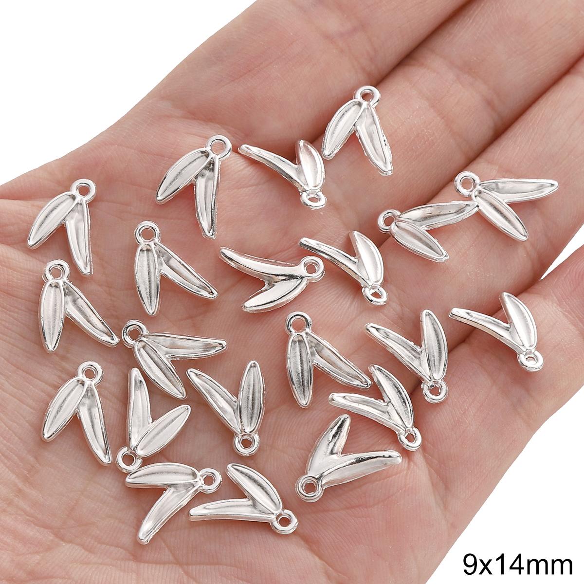 

Сплав Новые Аксессуары в Китайском Стиле Шармы Подвеска Для Изготовления Ювелирных Изделий DIY Серьги Ожерелье Браслет 9x14mm 10pcs