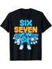 Six Seven Pixel Characters Graphic T-shirt