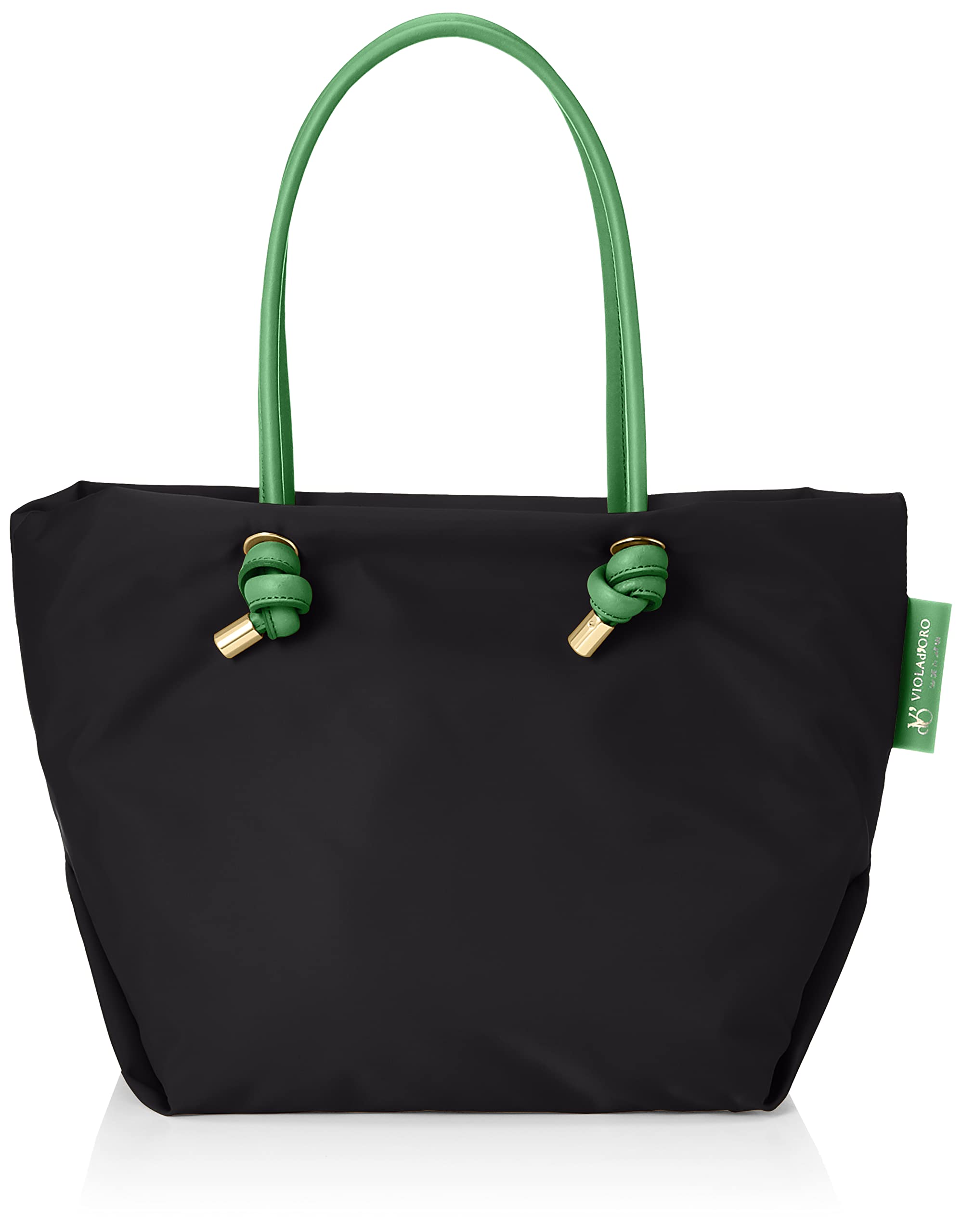 

BIANCA black x kelly green [Viola d Oro] V-2175 Women s