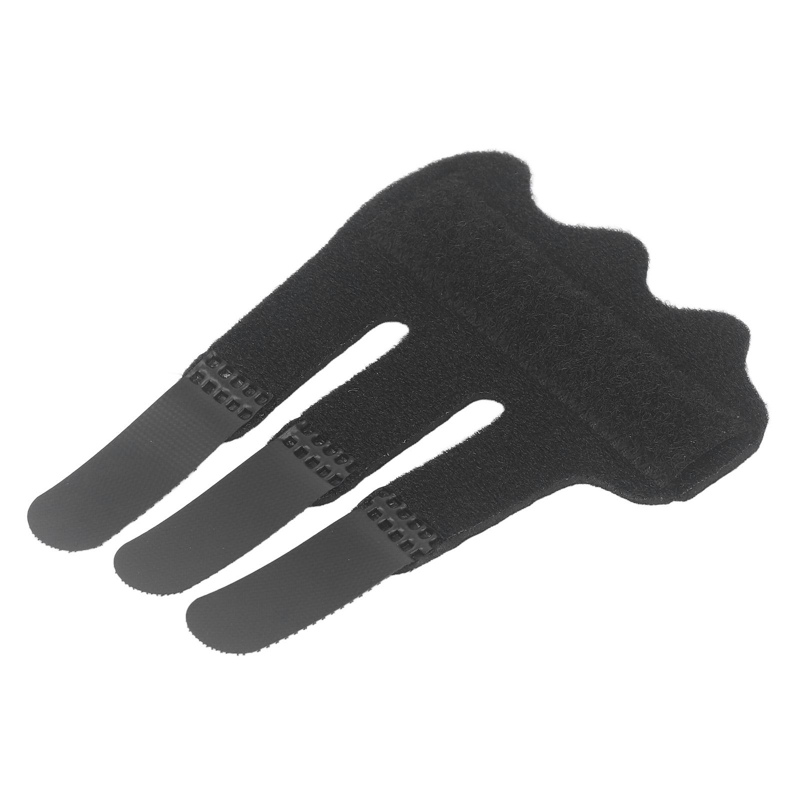 

Finger Splint 3 Strap Soft Breathable Adjustable Trigger Finger Brace for Fixing