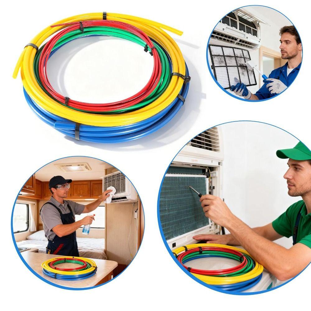 Flexible AC Pipe Bender Kit Anti-Kink Copper Tube Bender Bending Strip  HVAC Installation