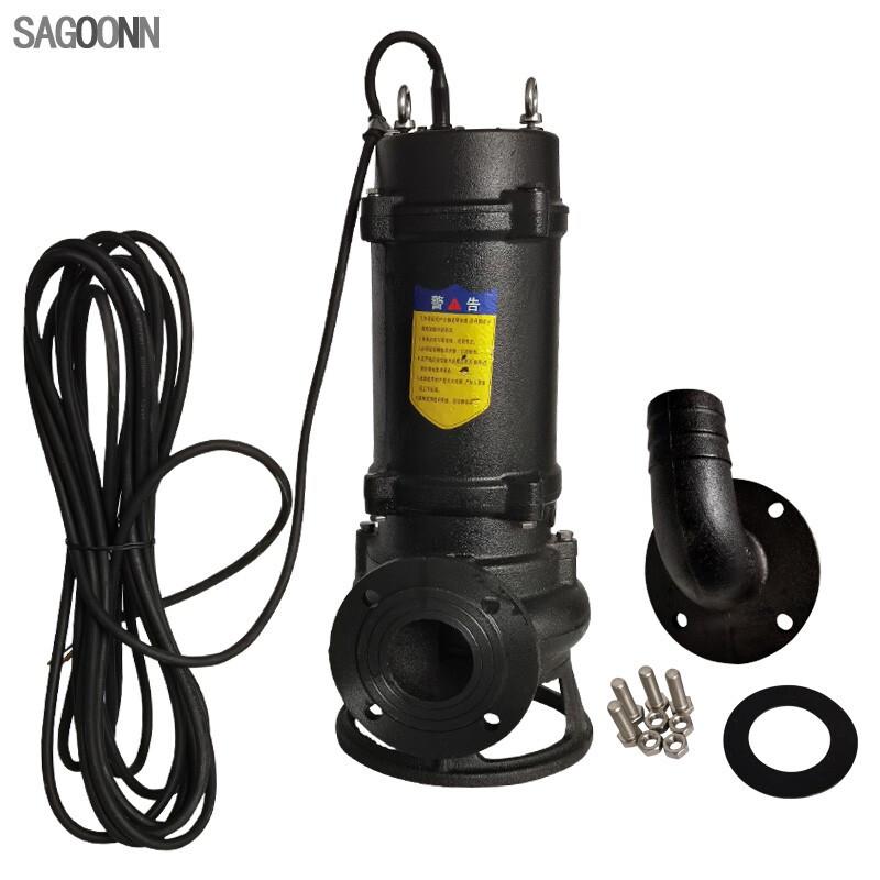 SAGOONN 220V Submersible Sewage Drainage Pump