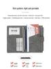 Multifunctional RFID Anti-theft Passport Holder with Zipper and Buckle