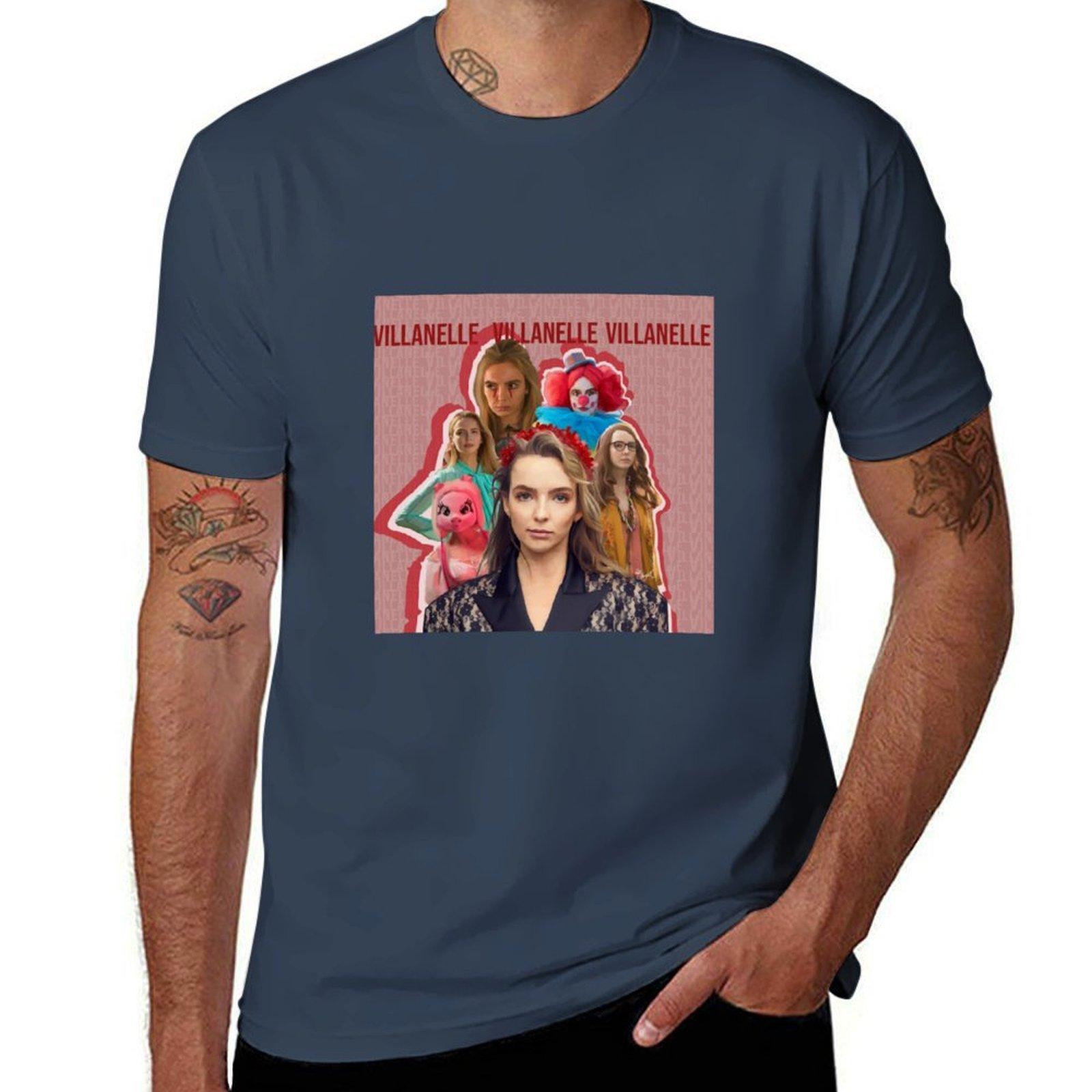 Villanelle Tshirt Fashion Simple Casual Tee Shirt S