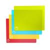 4Pcs Portable Cutting Board Rectangle Outdoor Camping Picnic Food Grade