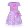 Gonna per Bambina Stelle Arcobaleno Gonna con Pizzo Arcobaleno Vestito Morbido Comodo Vestiti Bambina