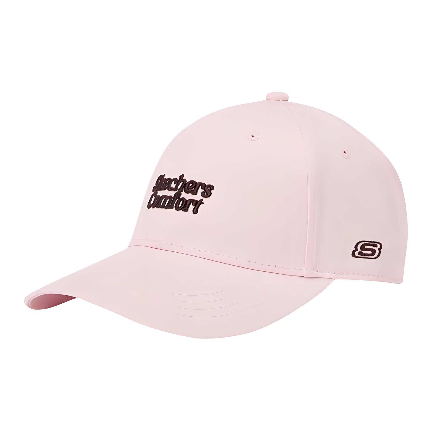 Skechers Side Logo Embroidered Cap Unisex Cap Crystal-Pink L125U069-03FA M