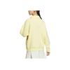 Adidas Lounge Fw24 Half-Zip Sweatshirt Hoodie Women Sweatshirt Yellow JJ3595