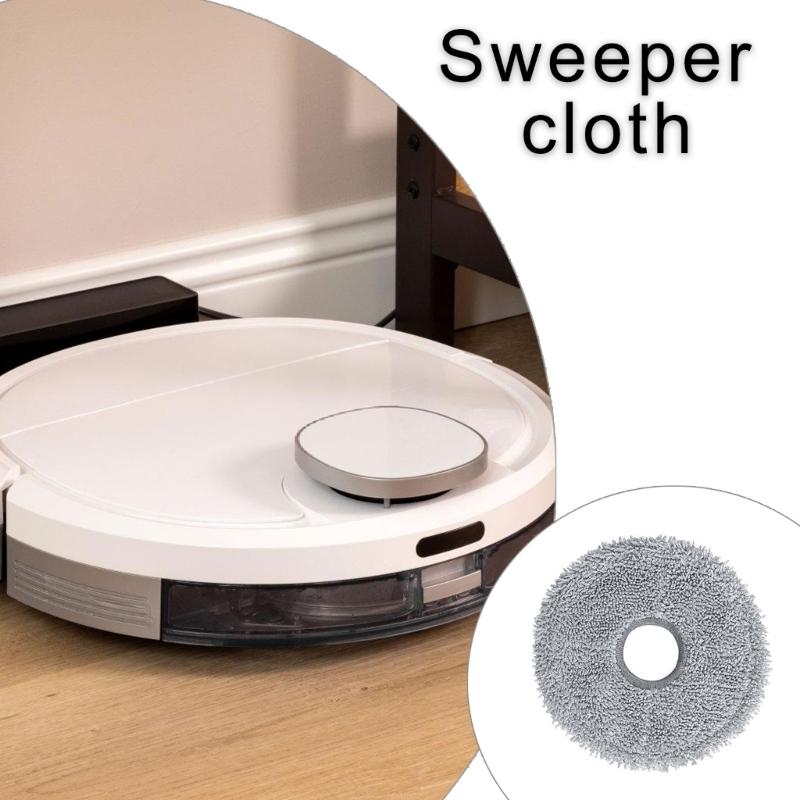 Convenient Mop Cloths Sweeping Robot Mop Cloth Sweeping Robot Replacement Part Nonwovens Texture Mopping Cloths