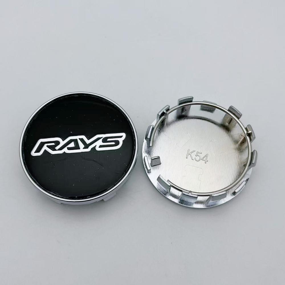 4ks 54mm 50mm RAYS Logo Znak Krytky Středu Kolečka Auta Krytky Středu Náboje Kola Kryt Proti Prachu Ráfku Krytky Náboje Náhradní Doplněk Pro Styling Auta