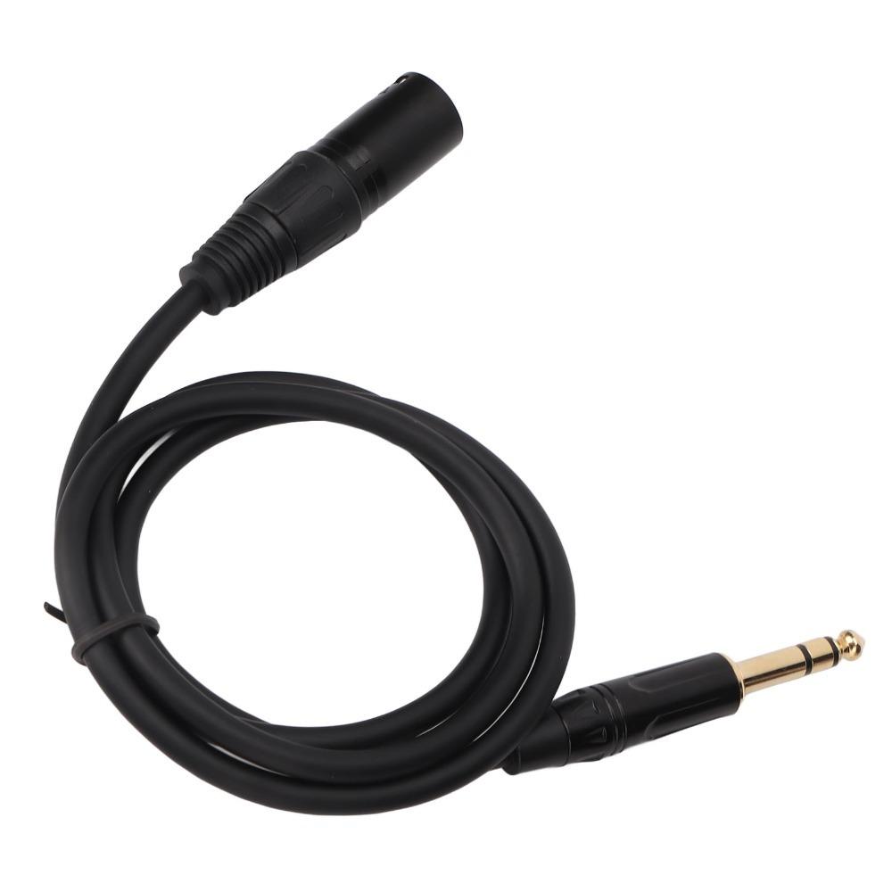 3 Pin 6.35mm To XLR Cable Plug and Play Stereo 1/4 Inch To XLR Balanced Cord  Audio Interfaces
